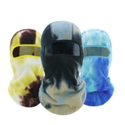 SPRING PARK Tie-Dye Cold Weather Full Face Mask - Winter Ski Mask Balaclava - Snow Head Gear for Construction, Working, Motorcycle, Snowmobile, Snowboard \u0026 Skiing. Fits Under Helmets